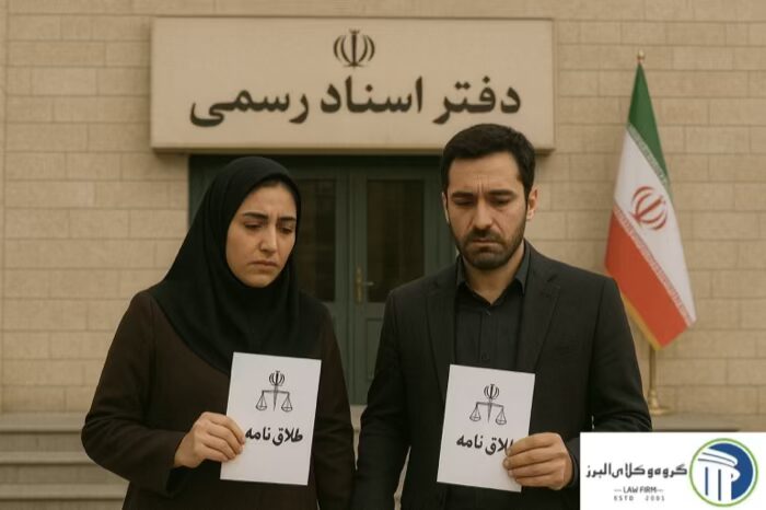 اخذ طلاق توسط وکیل در دفتر اسناد رسمی