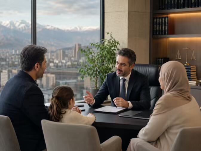 وکیل خانواده در کرج ⚖️ + 20 سال سابقه【حقالوکاله توافقی】 8 وکیل حضانت در کرج