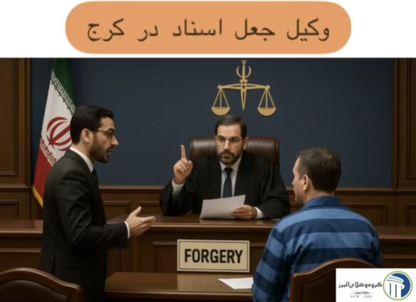 خانه 1 وکیل جعل اسناد در کرج
