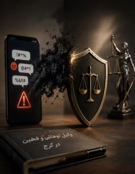 وکیل توهین و فحاشی در کرج | شکایت فوری + مجازات 1405 9 توهین و فحاشی