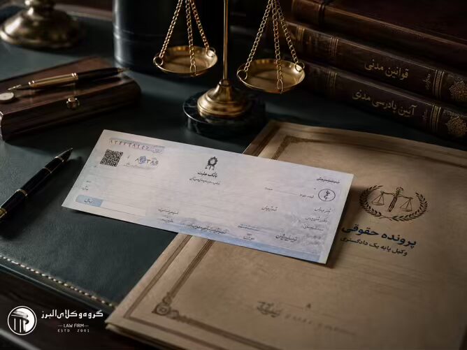 خانه 1 وکیل چک در کرج